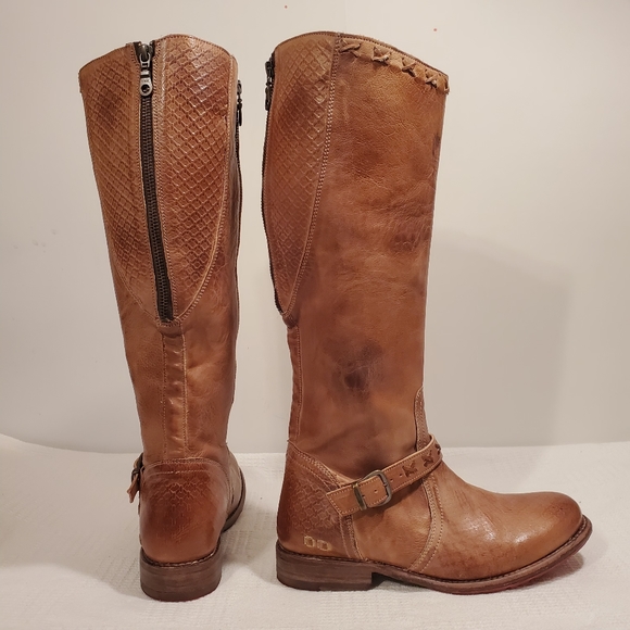 Bed Stu Shoes - BED STU GLAYE WIDE CALF BOOTS